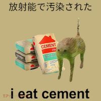 I Eat Cement Cat Japanese Meme Cat Oddly Specific Weired Mousepad thumb 1
