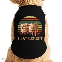 I Eat Cement Cursed Cat Funny Meme Lover Doggie Tank thumb 0