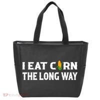 I Eat Corn The Long Way Funny Inappropriate Embarrassing Tote Bag thumb 0