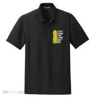 I Eat Corn The Long Way Funny Embarrassing Inappropriate Dry Zone Grid Polo thumb 0