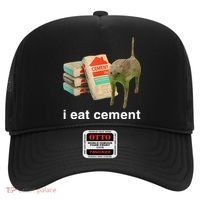 I Eat Cement Cursed Cat Hat thumb 0
