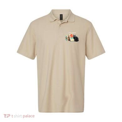 I Eat Cement Cursed Black Cat Funny Dank Meme Polo