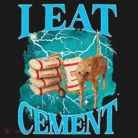 I Eat Cement Cursed Cat Funny Oddly Specific Dank Meme Backpack thumb 2