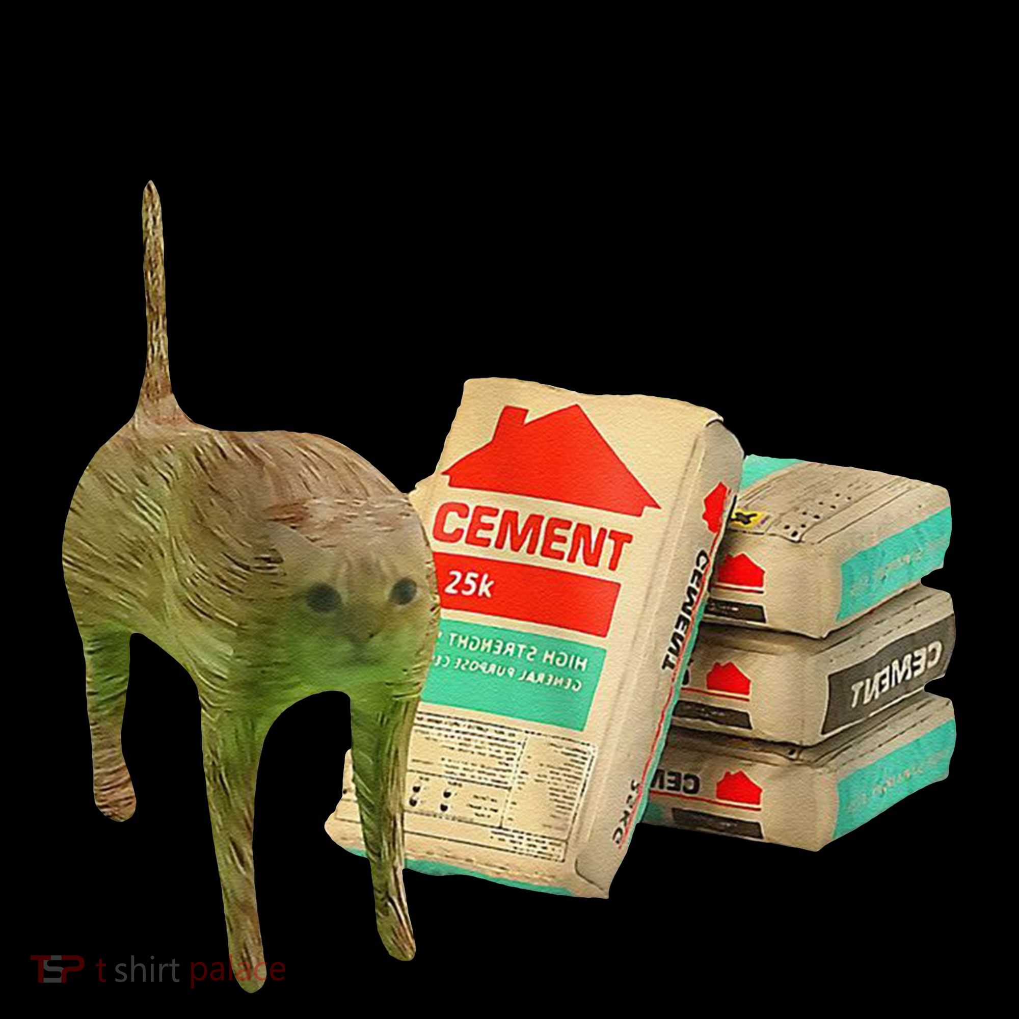 I Eat Cement Cursed Cat Oddly Specific Coffee Mug