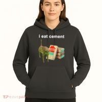 I Eat Cement Cursed Cat Oddly Specific Hoodie thumb 5