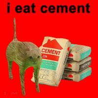 I Eat Cement Cursed Cat Oddly Specific Santa Hat thumb 1