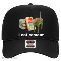 I Eat Cement Cursed Cat Funny Hat thumb 0