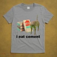 I Eat Cement Cursed Cat Funny T-Shirt thumb 5