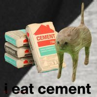 I Eat Cement Cursed Cat Funny Raglan Baseball Sleeve Shirt thumb 2