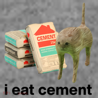 I Eat Cement Cursed Cat Funny Toddler Hoodie thumb 2