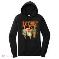 I Eat Cement Cursed Cat Funny Oddly Specific Dank Meme Women's Hoodie thumb 0