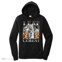 I Eat Cement Cursed Cat Funny Oddly Specific Dank Meme Cat Women's Hoodie thumb 0