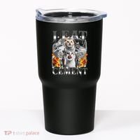 I Eat Cement Cursed Cat Funny Oddly Specific Dank Meme Cat Tumbler thumb 0