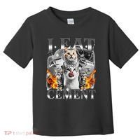 I Eat Cement Cursed Cat Funny Oddly Specific Dank Meme Cat Toddler T-Shirt thumb 0