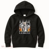 I Eat Cement Cursed Cat Funny Oddly Specific Dank Meme Cat Kids Hoodie thumb 0