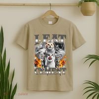 I Eat Cement Cursed Cat Funny Oddly Specific Dank Meme Cat T-Shirt thumb 2