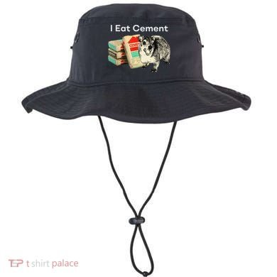 I Eat Cement Cursed Hyrax Funny Oddly Specific Dank Meme Bucket Hat