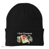 I Eat Cement Cursed Hyrax Funny Oddly Specific Dank Meme Beanie thumb 0