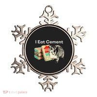 I Eat Cement Cursed Hyrax Funny Oddly Specific Dank Meme Ornament thumb 0