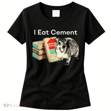 I Eat Cement Cursed Hyrax Funny Oddly Specific Dank Meme Women's T-Shirt