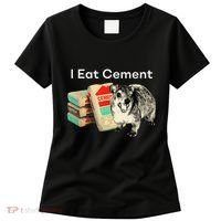 I Eat Cement Cursed Hyrax Funny Oddly Specific Dank Meme Women's T-Shirt thumb 0