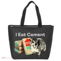 I Eat Cement Cursed Hyrax Funny Oddly Specific Dank Meme Tote Bag thumb 0