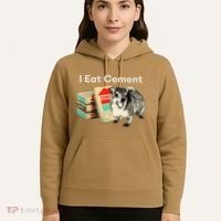 I Eat Cement Cursed Hyrax Funny Oddly Specific Dank Meme Hoodie thumb 5