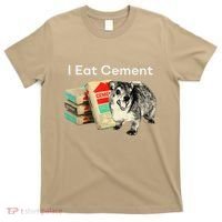 I Eat Cement Cursed Hyrax Funny Oddly Specific Dank Meme T-Shirt thumb 0