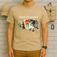 I Eat Cement Cursed Hyrax Funny Oddly Specific Dank Meme T-Shirt thumb 6