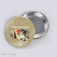 I Eat Cement Cursed Hyrax Funny Oddly Specific Dank Meme Button thumb 0