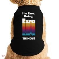 I'm Ezra Doing Ezra Things Funny Birthday Name Grunge Doggie Tank thumb 0