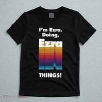 I'm Ezra Doing Ezra Things Funny Birthday Name Grunge T-Shirt thumb 5