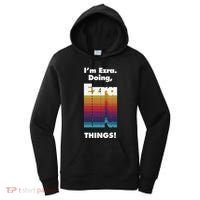 I'm Ezra Doing Ezra Things Funny Birthday Name Grunge Women's Hoodie thumb 0