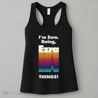 I'm Ezra Doing Ezra Things Funny Birthday Name Grunge Women's Tank Top thumb 3