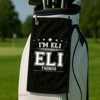 Im Eli Doing Eli Things Golf Towel thumb 2