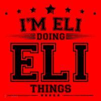 Im Eli Doing Eli Things Santa Hat thumb 1