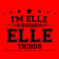 Im Elle Doing Elle Things Santa Hat thumb 1