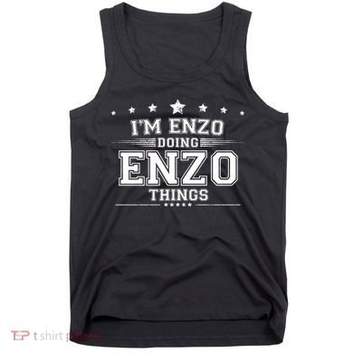 Im Enzo Doing Enzo Things Tank Top
