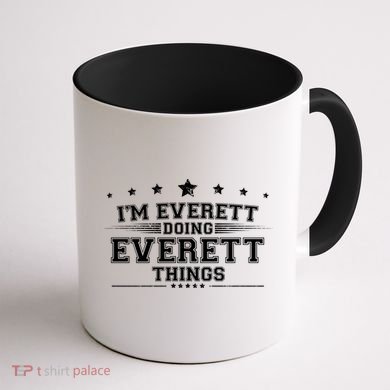 Im Everett Doing Everett Things Coffee Mug back