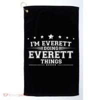 Im Everett Doing Everett Things Golf Towel thumb 0