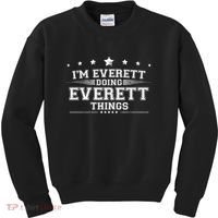 Im Everett Doing Everett Things Kids Sweatshirt thumb 0