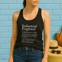 Industrial Engineer Definition Apparel Industry Engineering Women's Tank Top thumb 2