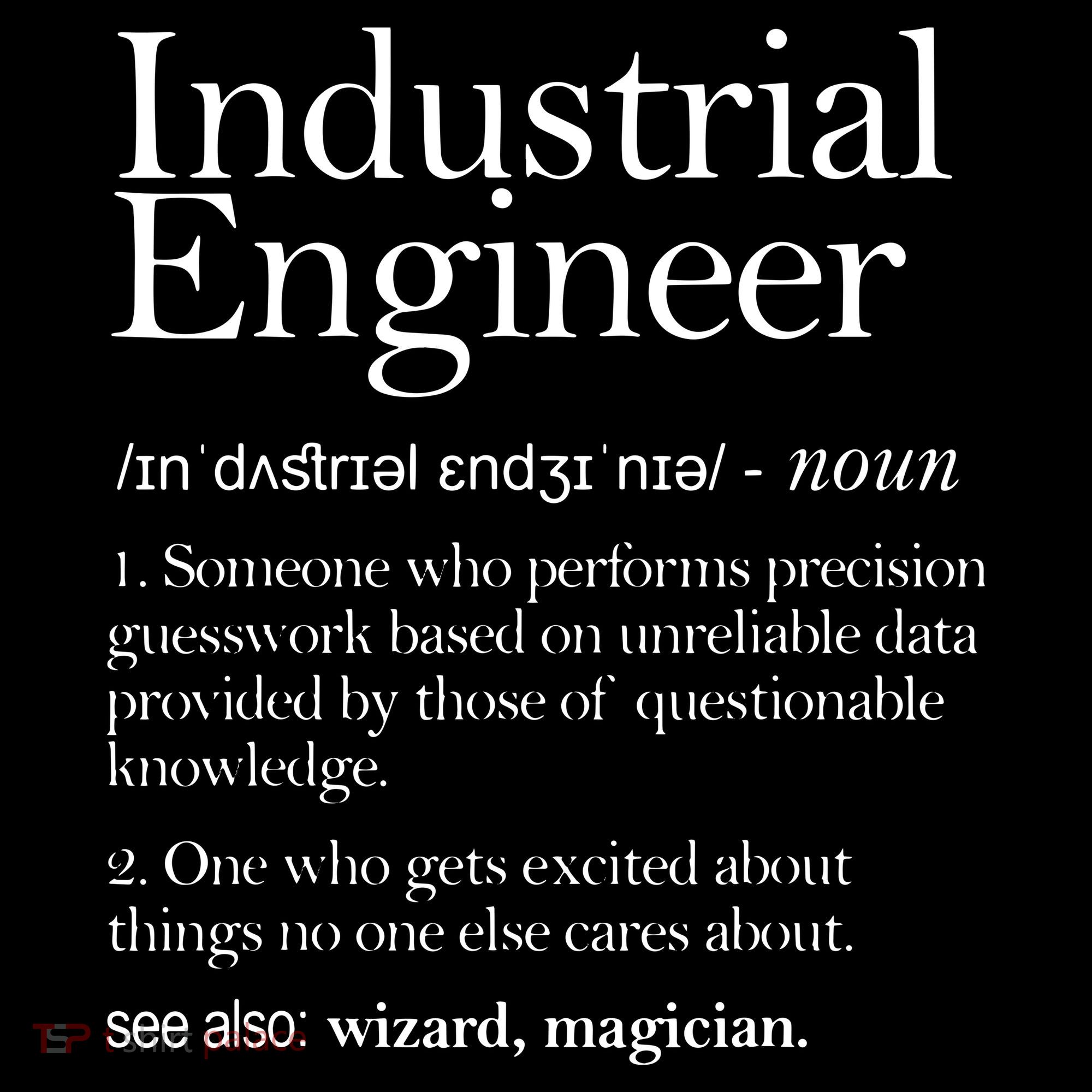 Industrial Engineer Definition Apparel Industry Engineering Women's Tank Top