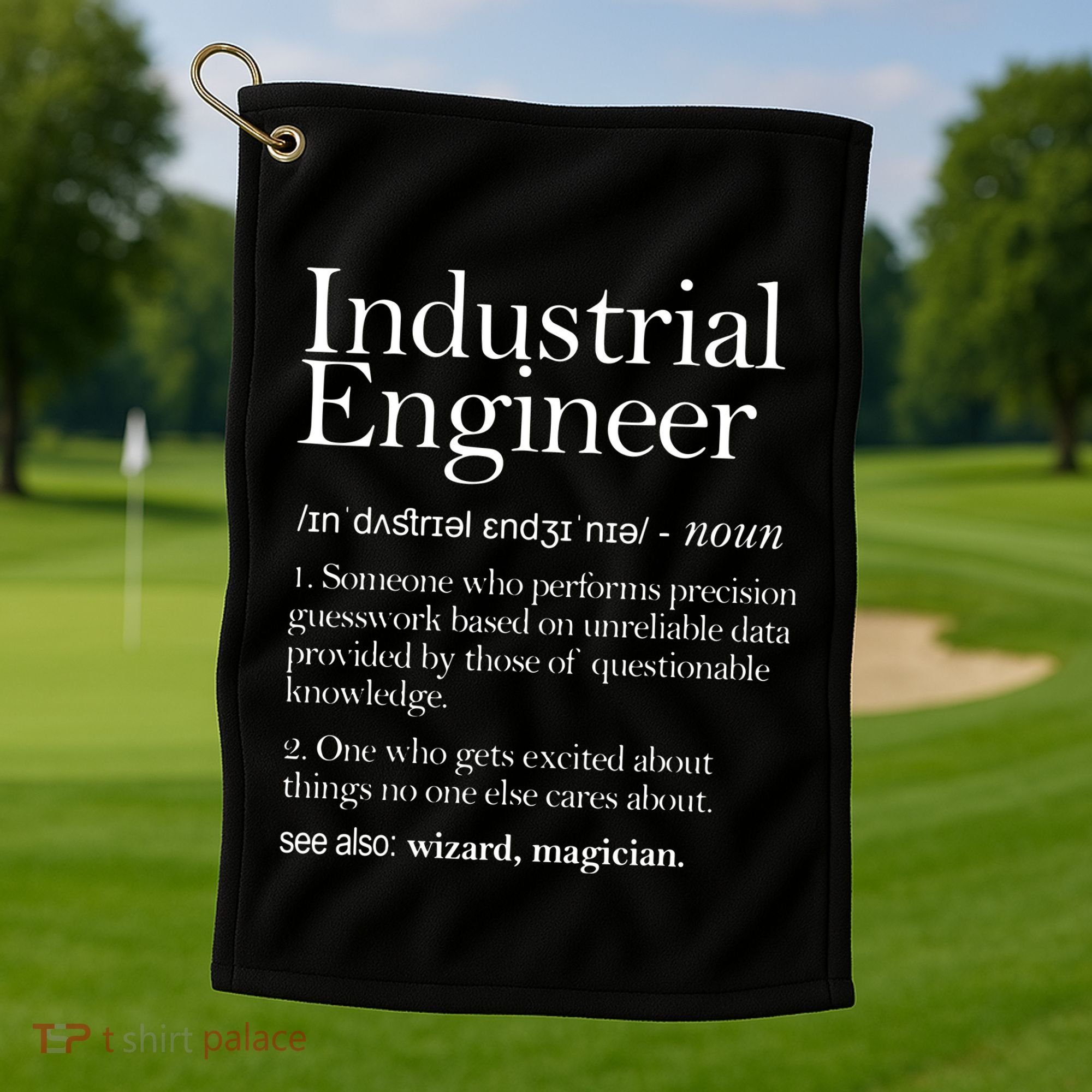 Industrial Engineer Definition Apparel Industry Engineering Golf Towel