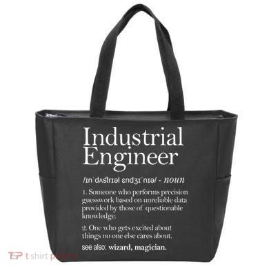 Industrial Engineer Definition Apparel Industry Engineering Tote Bag