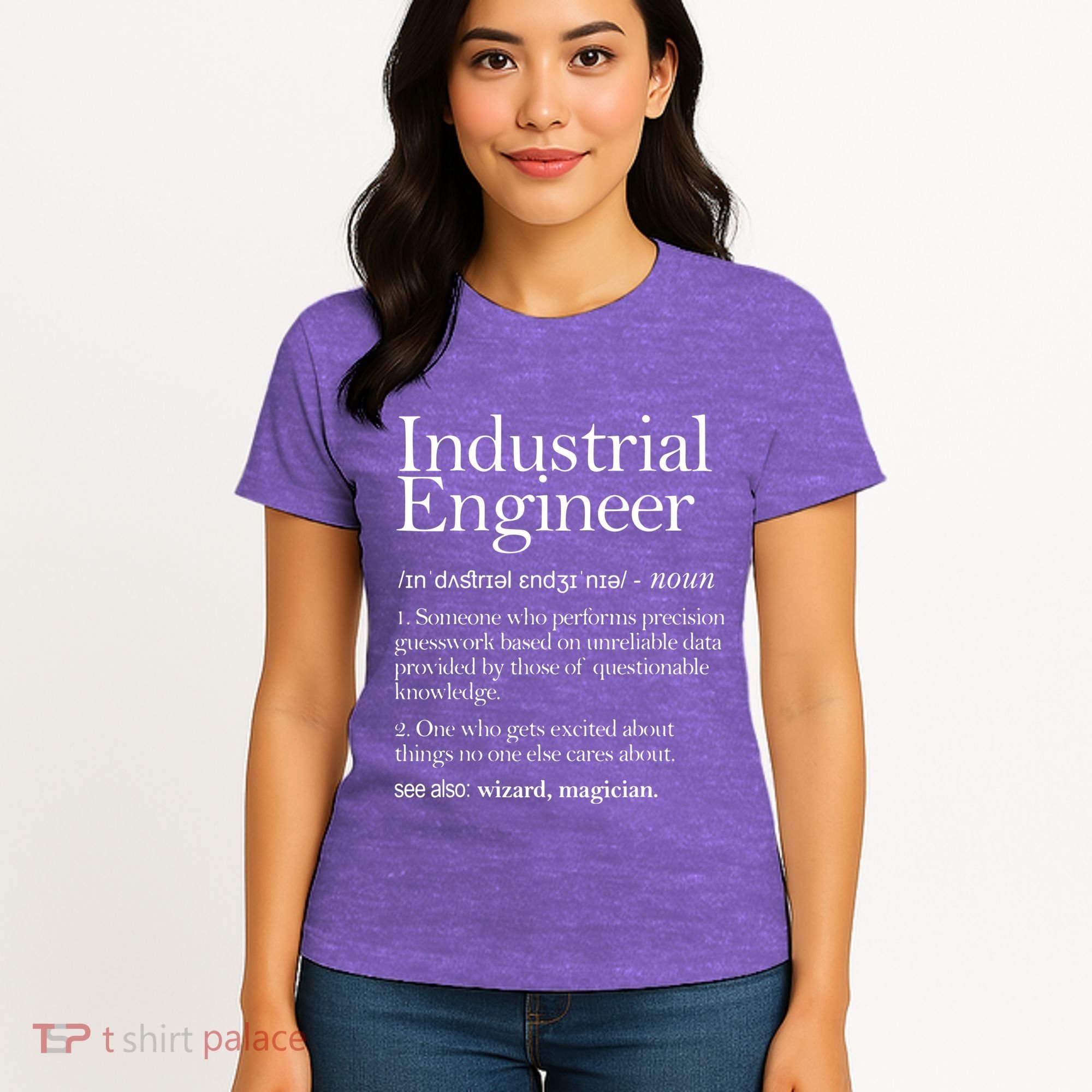 Industrial Engineer Definition Apparel Industry Engineering Women's T-Shirt