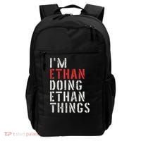 I'm Ethan Doing Ethan Things First Name Ethan Backpack thumb 0