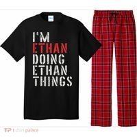 I'm Ethan Doing Ethan Things First Name Ethan Pajama Set thumb 0