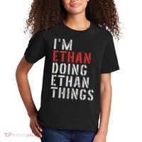 I'm Ethan Doing Ethan Things First Name Ethan Kids T-Shirt thumb 2