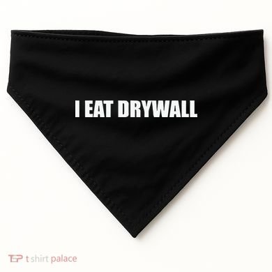 I Eat Drywall USA-Made Doggie Bandana